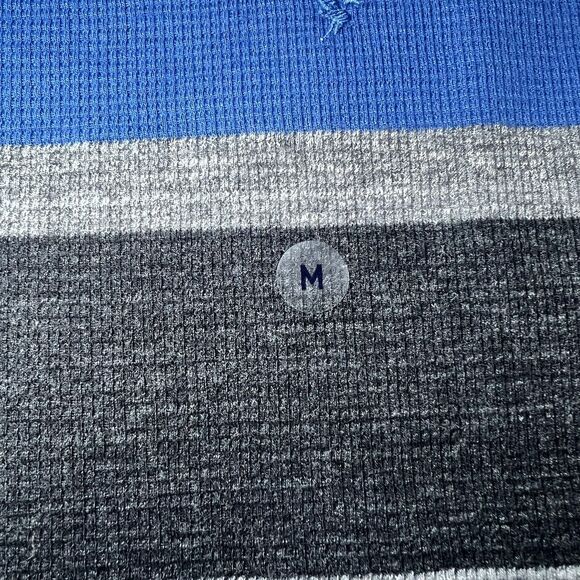 American Eagle Outfitters Sweater Mens Size Medium Blue Color Bock Crew Neck New - Picture 4 of 12